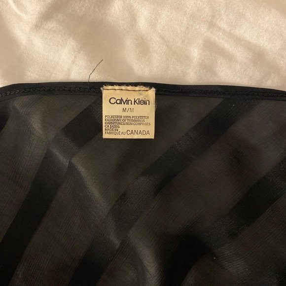 Vintage Calvin Klein Sheer Tank - Picture 2 of 2